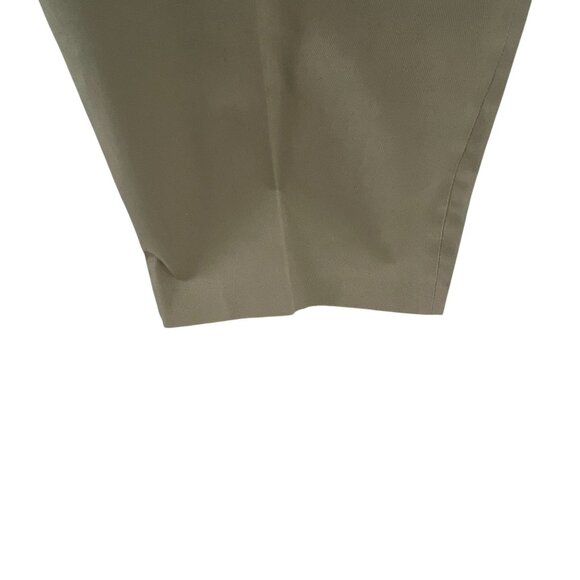 Haggar Men's Classic-Fit Khaki Dress Pants Cotton Blend Business Office - Picture 5 of 6